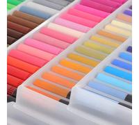 12/24/36/48/60/72/100/120 stylos à double pointe aquarelle avec pointes de brosse souples, lavables, 8 options de set, multicolores, stylos de dessin artistique, cadeau pour les festivals et la rentré