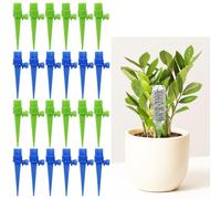 12/24 Pièces Arrosage Automatique Interieur, Arroseur Automatique Plantes Amélioré pour les Vacances, Arrosage Plante Vacances, Arrosage Goutte à Goutte Avec Reservoir, Goutte à Goutte Bouteille