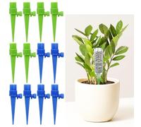 12/24 Pièces Arrosage Automatique Interieur, Arroseur Automatique Plantes Amélioré pour les Vacances, Arrosage Plante Vacances, Arrosage Goutte à Goutte Avec Reservoir, Goutte à Goutte Bouteille