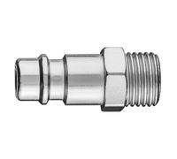 12-640 Embout mâle raccord rapide 1/4" laiton chromé