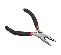 12,7 cm Pince à bijoux à nez denté en alliage de fer inoxydable Outils de fabrication d'aiguilles Accessoires Outil de fabrication d'aiguilles