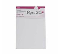 12. 7x17. 8cm Cartes De Voeux Et Enveloppes 12pcs (300g / M2) - Festonné Blanc, West Design Products Limited, Rectangulaire, Carte De Voeux, Papier