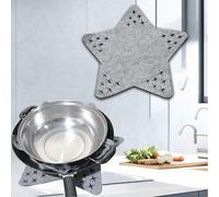 12/9/3/1 pièce/Set Coussinets de protection en feutre pour poêle et poêle à frire et séparateurs résistants à la chaleur, ustensiles de cuisine, pour prévenir les rayures Taille Unique,Petite taille 3