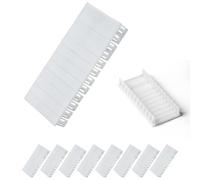12 bandes de recouvrement pour boîtier à fusibles, bande de recouvrement pour boîtier à fusibles Compatible avec F-Tronic, Hager, Hensel, etc. Emplacements pour modules divisibles et combinables Cache