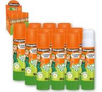 CLEOPATRE - Boîte de 12 bâtons de colle VÉGÉTALE en 36 gr - Naturel Sans Solvant - Idéal pour Écoles, Papeterie, Bureau, Fournitures Scolaires