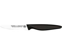 12 Couteau Office 9cm Lame Lisse NoirSource - Nogent