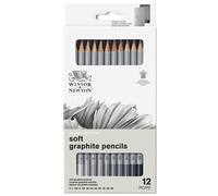 Winsor & Newton Crayons Graphite Studio Collection Mines Tendre X12