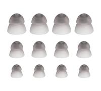 12 dômes pour prothèses auditives, 3 tailles de dômes en silicone pour prothèses auditives, embouts de rechange pour prothèses auditives pour personnes âgées (tailles S, M, L)