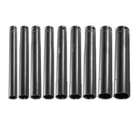 12 douilles hexagonales pour clé à molette de 200 mm de longueur pour interface 1/2" - Convient pour diverses clés électriques et pneumatiques (22 mm)