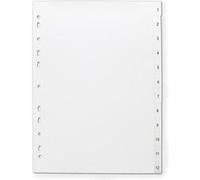 WAYTEX 931345 Intercalaires Numériques A4 12 Touches avec Numéros Imprimés de 1 à 12 en Polypropylène Blanc avec Index