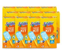 12 kits de démarrage Swiffer Duster avec 3 recharges Febreze - Pack économique - 12 pièces