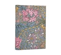 Calendrier mural 2027, motif "Heckenkirsche" en rose, format maxi, horizontal