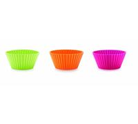 12 moules à muffins en silicone 7 cm