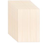12 panneaux de contreplaqué, dimensions 300 x 200 x 2,1 mm, contreplaqué de peuplier