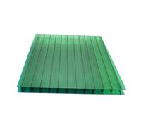 12 Panneaux de Serre en Polycarbonate, Panneaux en Fibre de Verre Transparente, Panneaux d'isolation de toiture, Panneaux de Remplacement pour châssis Froid, pour pergola de Jardin extérieur