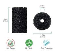 12 pcs Filtre Éponge Réutilisable Lavable Piscine Filtre Cartouche De Mousse Cartouche Éponge Compatible pour Polaris aspir-Balayage Automatique Nettoyeur De Piscine