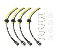 12 Pcs Kit Universal de Durite Essence Débroussailleuse, Pièces de Tuyau Essence Débroussailleuse pour Trimmer à Essence, Compatible avec Débroussailleuse, Tondeuse, Taille Haie Thermique, Tronçonneus