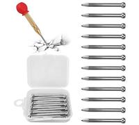 12 Pcs PoinçOn de Rechange Automatique, PoinçOn Central Automatique Acier