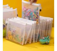 12 pièces 5 pièces/1 pièce Sacs de rangement pour jouets, tri des puzzles, petits éléments de construction, chemise de classement, pochette de fournitures de bureau, organisateur de voyage portable, o