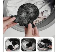 12 pièces Balles de séparation pour machine à laver, convient pour le nettoyage des poils d'animaux et de chat, rouleau à peluches domestique et filtre de machine à laver, accessoires de machine à lav