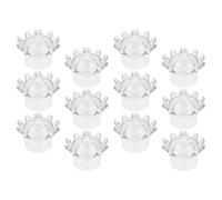 12 Pièces Boîte à Bonbons Décorative de Couronne pour Fêtes | Contenant Mariage, Visibilité du Contenu, Rangement la Cuisine, Coffret Pratique pour Bonbons et Légumes