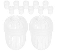 12 Pièces Boule Infuseur à Thé en Vrac Plastique, Panier Clip