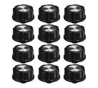 12 Pièces Bouton de Commande pour Autocuiseur, Minuterie Précise | ABS Noir, Design Simple à Saisir, pour Garçon et Filles et Personnes Âgées, Remplacement Polyvalent