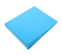 12 Pièces Chemise Bleue à Poches Double Face A4 en Plastique | 2 Poches, Accès Rapide aux Documents, Aspect Professionnel, Usage École et Bureau, Organisation