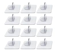 12 Pièces Clips D'étagère pour Goupille de Séparation Adhésive