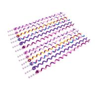 12 pièces Coiffe à Pince à Tresse Colorée 24,3x1x1cm pour filles | Outil de Tressage de Cheveux, Pince à Tresser, Barette Fille, Torsion Facile, Cheveux Longs Épais, Fêtes