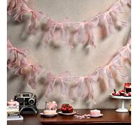 12 pièces Décorations de ruban en forme de nœud pour anniversaire, Saint-Valentin, mariage, décor de fête, décorations de Noël maison, cadeaux de Noël, décoration de Noël Taille Unique,Noir,BlancPolye