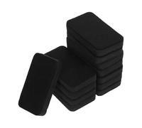 12 Pièces Gomme Magnétique en EVA Noir, Effaceur Réutilisable | Fournitures Scolaires, Mini Gommes, Usage Maison et Centres de Formation, Finition Fine et Lavable