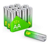 G & P Naturarznei Piles AA GP15A Super Alcaline 1,5 V - Lot de 12 - Longue durée