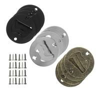 12 Pièces Inserts pour Ouvre Bouteille Ronds en Fer
