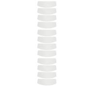12 Pièces Lentille de Capot de Sablage Transparente PVC Anti-buée pour | Profil Courbé Large, Surface Dure Résistante aux Rayures, Protection Poussière, Ateliers et Maintenance