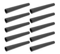 12 Pièces Manchon Isolant pour Tuyaux en Mousse PE Noir | Tuyaux de Chauffage ’eau, Résistance à Compression, Absorption des Chocs, Usage Intérieur ou Extérieur