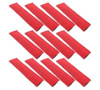 12 Pièces Manchon Réutilisable pour Glace, Néoprène Rouge | Support Pratique Anti-gel, Nettoyage Simple, Garde au Froid Plusieurs Heures, Usage Extérieur et Tailgating