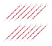 12 Pièces Mélangeur Statique Spiralé Long pour Résine Époxy | Tube Plastique Réutilisable, Léger et Portable, pour Joints Cuisine et Projets Maison, Anti Bulles