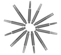 12 Pièces Meules D’affûtage de Tronçonneuse 4mm 4, 8mm 5, 5mm | Options D’aiguisage Polyvalentes, Efficacité Renforcée, Dureté Élevée, pour Chaîne de Tronçonneuse
