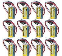 12 pièces Mitsubishi A6BAT ER17330V PLC batterie taille 2/3A 3,6V PLC batterie pour CNC