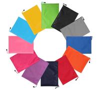 12 Pièces Paquet de Rangement Football A4 en Tissu Oxford | Étui pour Documents, Structure Renforcée et Imperméable, Profil Plat, pour École et Déplacements Quotidiens