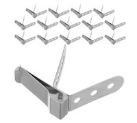 12 Pièces Pince de Grille pour Sonde Thermomètre Viande 4,3mm | Barbecue Extérieur et Four, Fixation Stable du Récipient, Lecture Constante, Usage Maison ou Restaurant