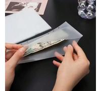 12 pièces Poches de classeur A6 sans fermeture éclair - Pages de protection en matériau PP à sensation plastique, avec système de remplacement d'onglets d'index sans étiquette, compatible avec les cla