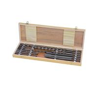 12 Pièces pour marteau perforateur SDS PLUS- 9 forets béton -1 ciseau maçon -1 broche de maçon -1 gouge à rainurer