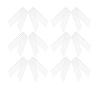 12 Pièces Présentoir à Chaussures en Acrylique U, 7,5x5x4,5 CM | Support Transparent à Base Épaissie, Finition Lisse sans Rayures, pour Boutiques et Vitrines de Vente