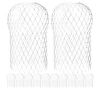 12 Pièces Protection de Gouttière 3 Pouces Écran de Drainage | Conception en Maille Flexible, Découpable Ajustement Précis, pour Entretien Extérieur et Toitures