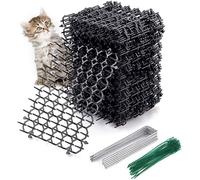 12 Pièces Tapis Anti Chat, Repulsif Chat Exterieur, Interieur, Anti Chat, Pic Anti Chat, Répulsif Chat, Chien, Grillage Chat, 1 Piè