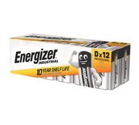 12 Piles D / LR20 Energizer Industrial