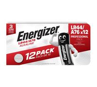 12 Piles LR44 / A76 / V13GA Energizer Alcaline 1,5V