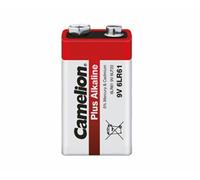 12 piles Plus Alcalines 9V / 6LF22 block capacité 700mah sous cello Camelion